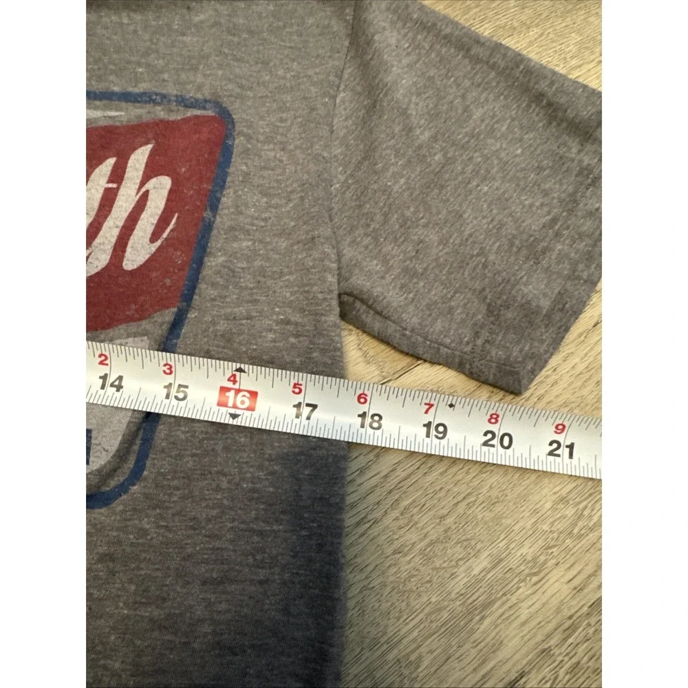 Brew City Mammoth California T-Shirt Mens Medium‎ Gray Bottle Opener Pop Top Tee
